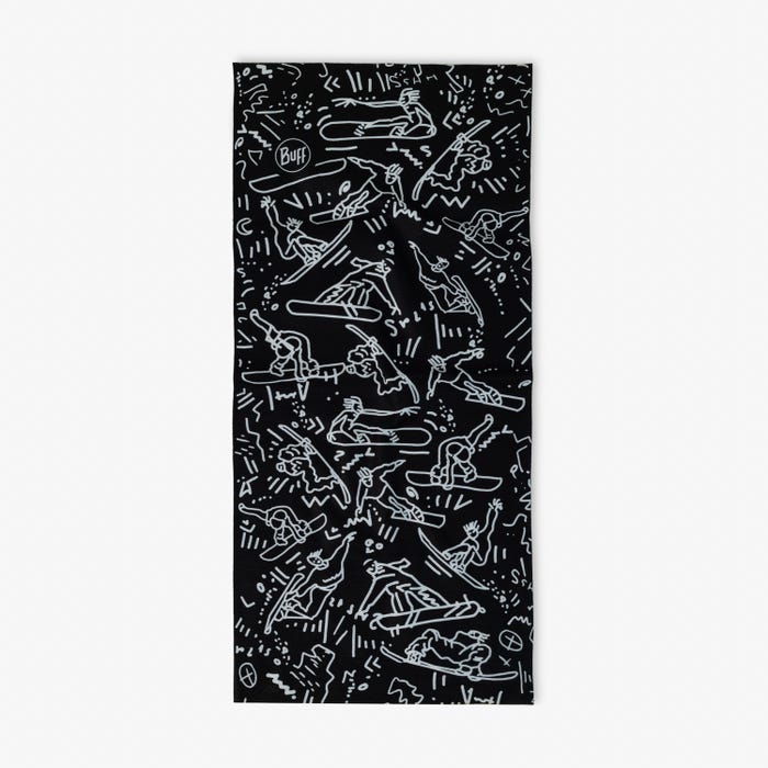 Tivat Black - Youth Original EcoStretch Neckwear - BUFC