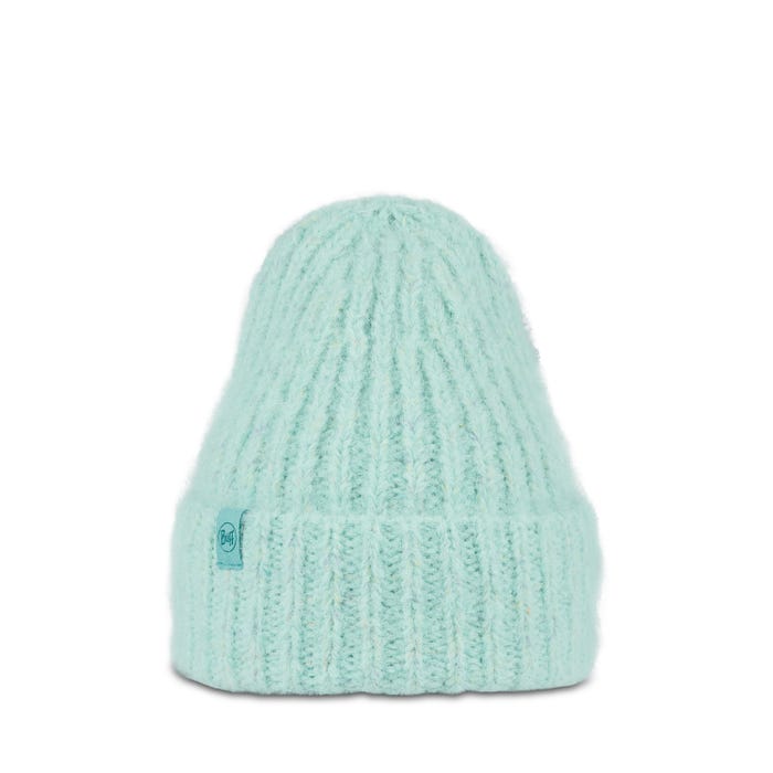 Eyla Mint - Knitted & Polar Beanie - BUFF