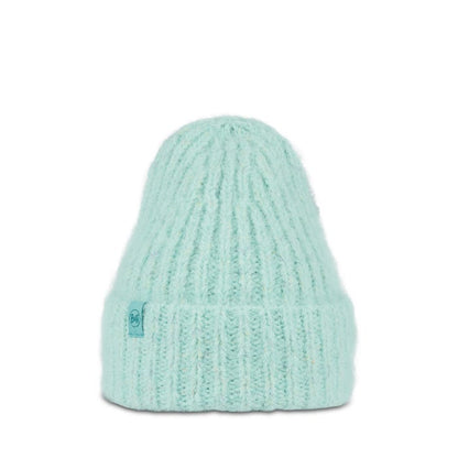 Eyla Mint - Knitted & Polar Beanie - BUFF