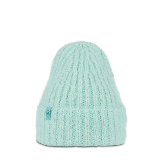 Eyla Mint - Knitted & Polar Beanie - BUFF