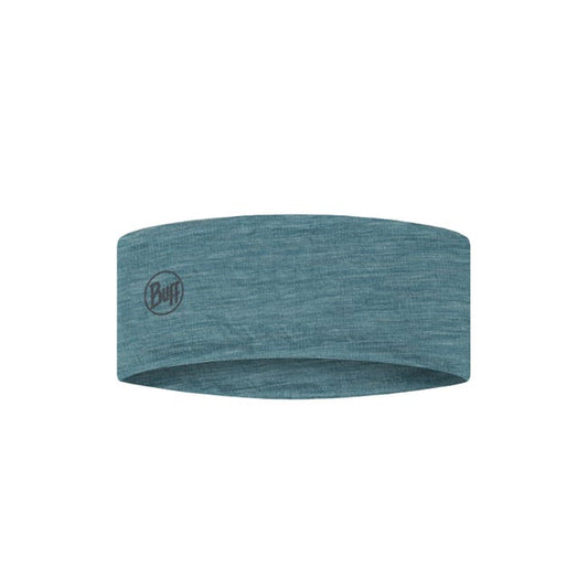 Buff - Lightweight Merino Wool Headband - Solid Pool