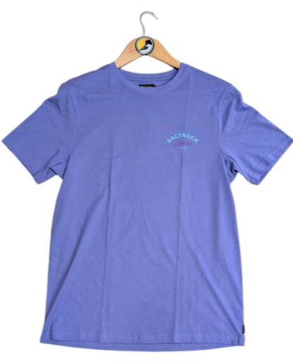 Deep Sea Flame Ballycastle - Short Sleeve T-Shirt in Purple