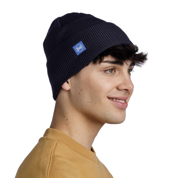 Solid Night Blue - CrossKnit Beanie - BUFF