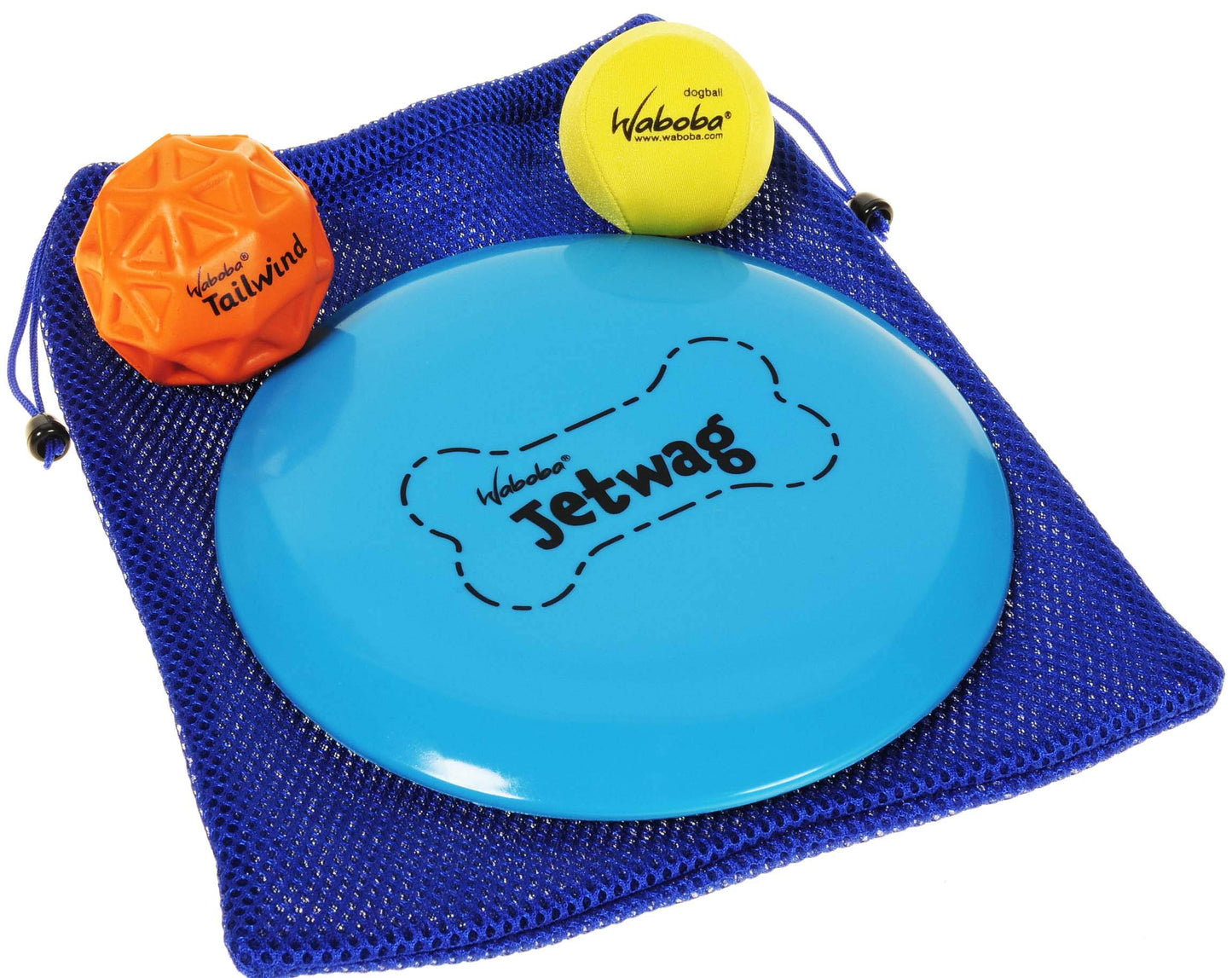 Waboba Woofpack - Set of 3 - Dog toy set.