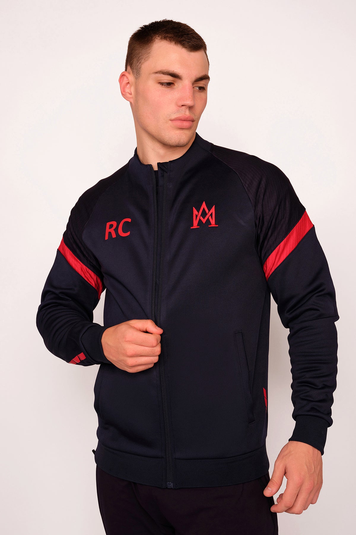 BUFC - Kenetic Full Zip Track Top (with initials)