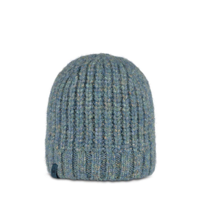 Dalia Teal - Knitted & Polar Beanie - BUFF