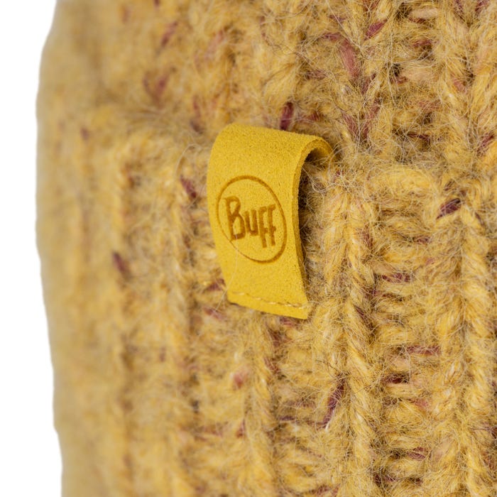 Eyla Bamboo - Knitted & Polar Beanie - BUFF