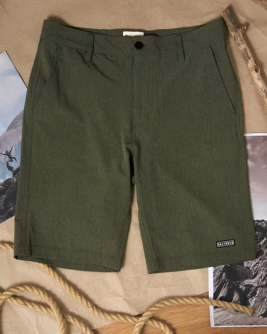 Amphibian 2 - Mens Hybrid Boardshorts - Dark Green