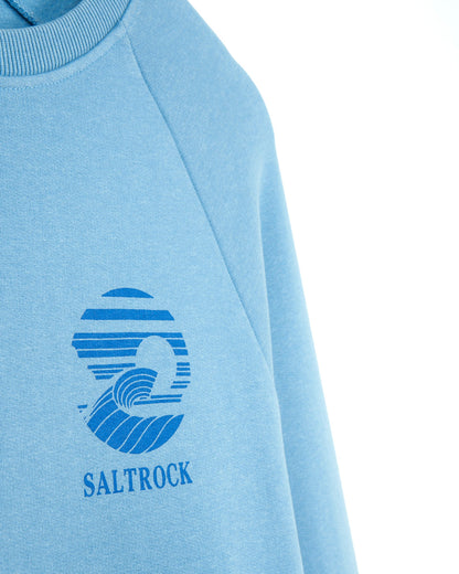 Atlantic - Mens Crew Sweat - Light Blue