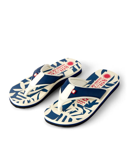 Balance - Womens Flip Flops - Blue