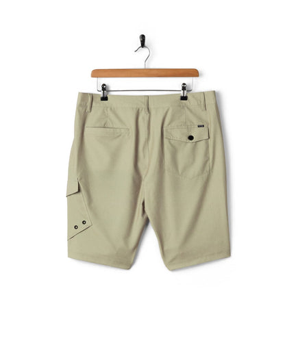 Cargo Amphibian II 21 Mens Hybrid Shorts in Light Brown