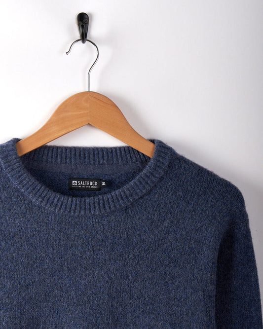 Bowen - Mens Knitted Jumper - Blue