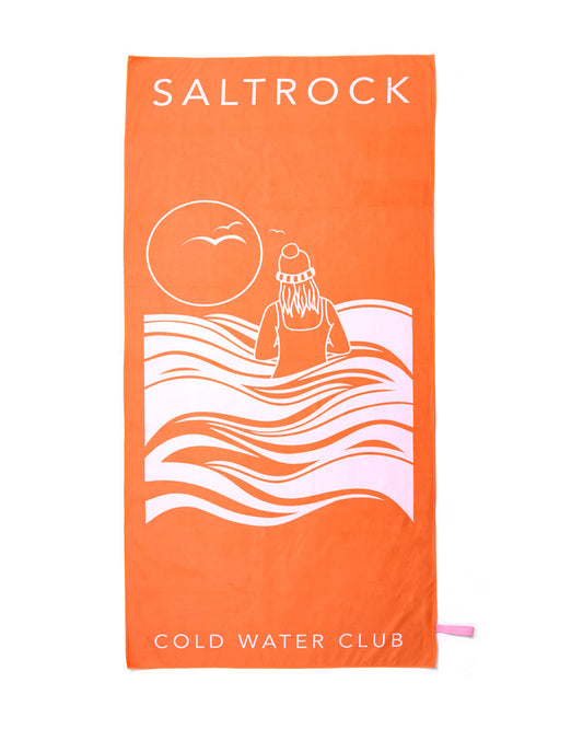 Cold Water Club - Microfibre Towel - Orange