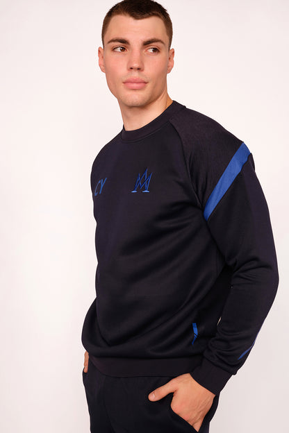 BUFC - Kenetic CREW NECK (with initials)