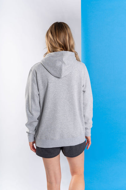 Velator - Womens Pop Hoodie - Grey