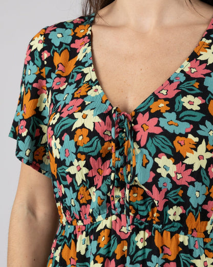 Holidaze Womens Mini Dress in Multi