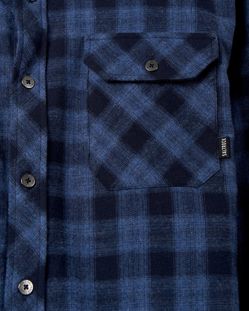 Farrow - Mens Long Sleeve Shirt - Blue