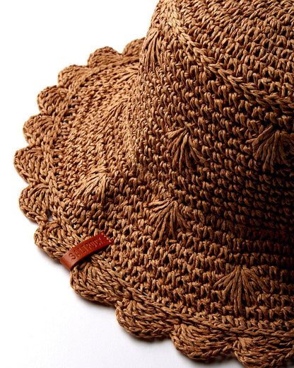 Field - Straw Bucket Hat - Light Brown