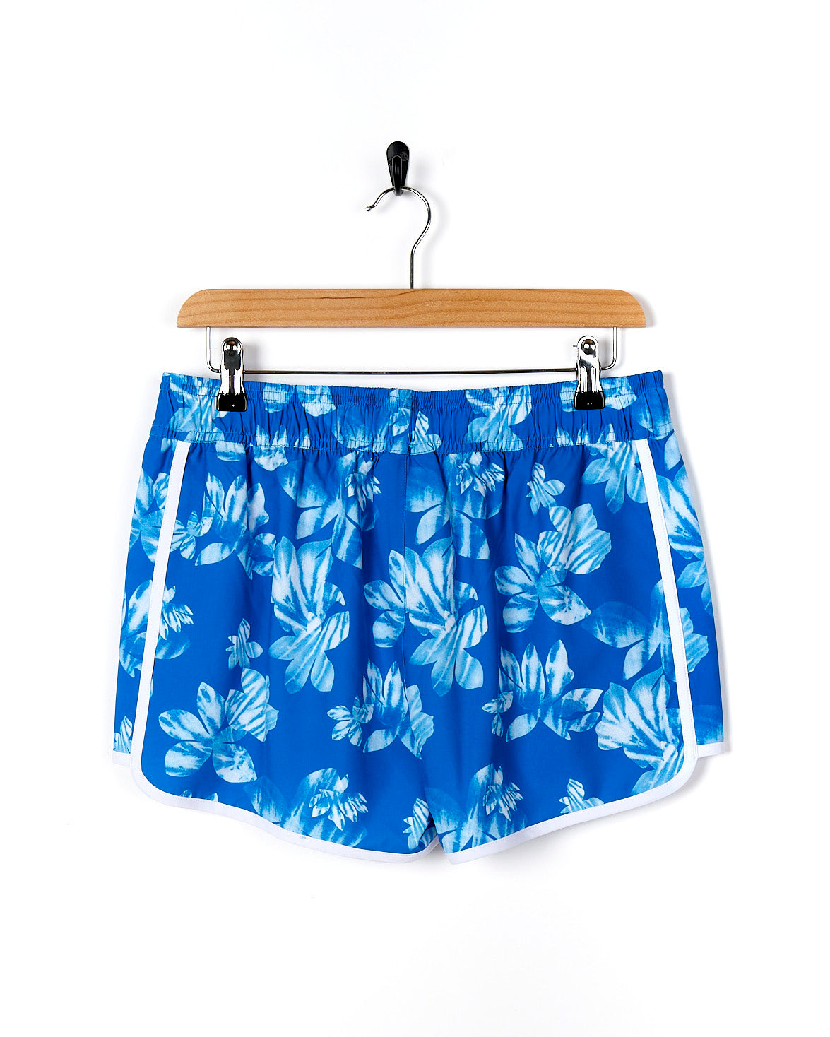 Floral Volley - Womens Boardshort - Blue