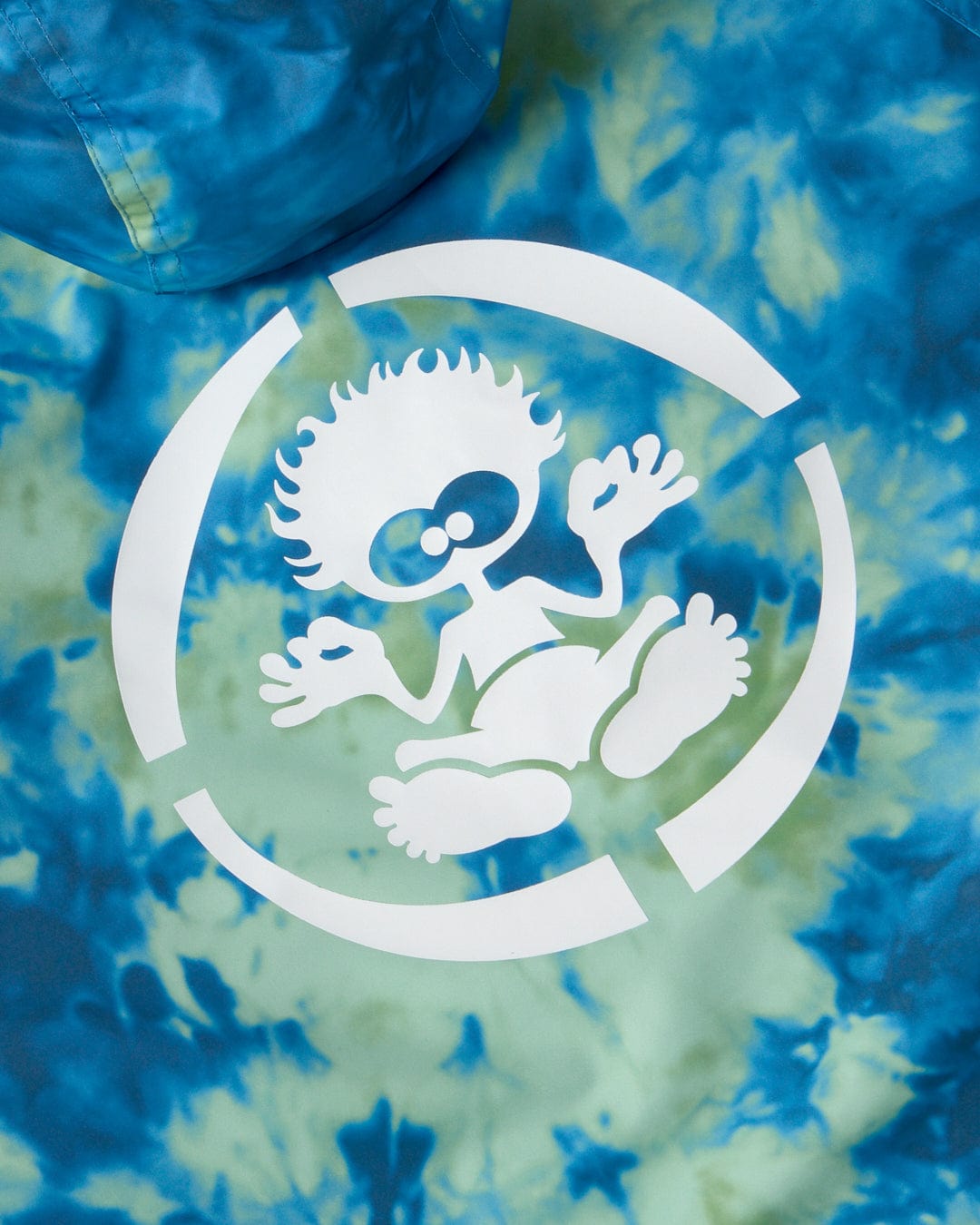 Recycled Kids Changing Robe - Green/Blue - FADER