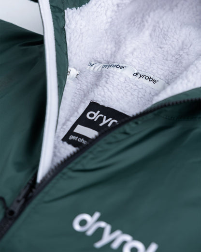 dryrobe Advance Long Sleeve - Dark Green/Grey