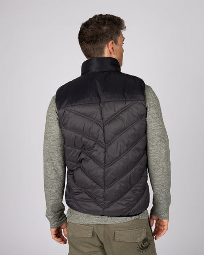 Racer Mens Water Resistant Gilet in Grey
