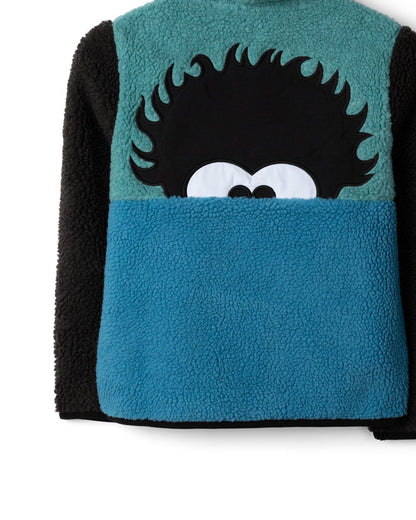 Tok Emery Kids Fleece in Blue/Black
