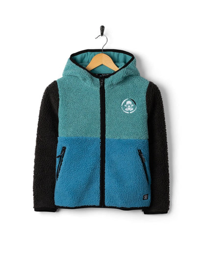 Tok Emery Kids Fleece in Blue/Black