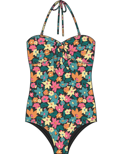 Holidaze Womens Swimsuit in Multi