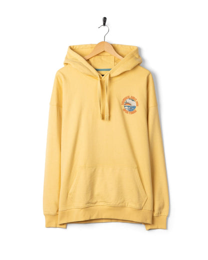 Open Finals Mens Pop Hoodie in Yellow