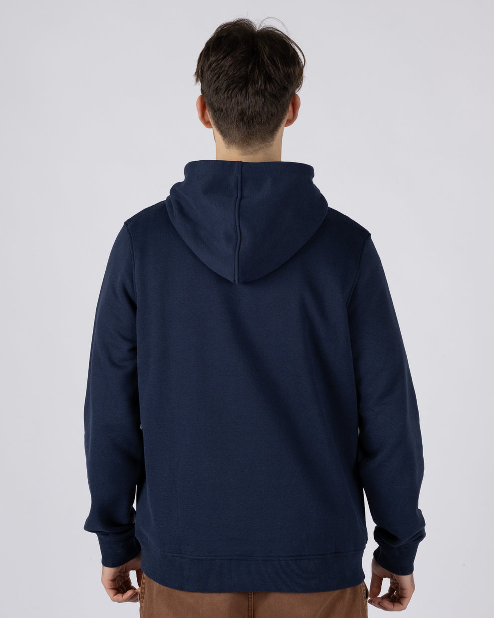 Tribal Stripe Mens Pop Hoodie in Blue