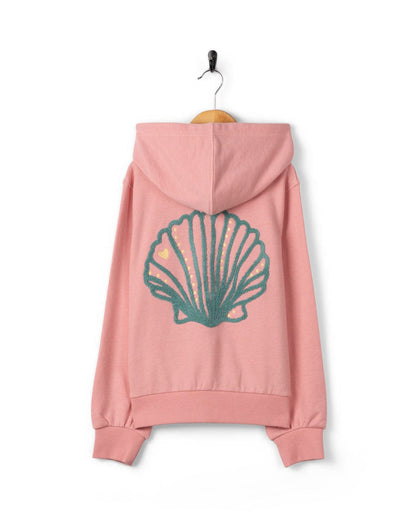 Norie Kids Zip Hoodie in Pink