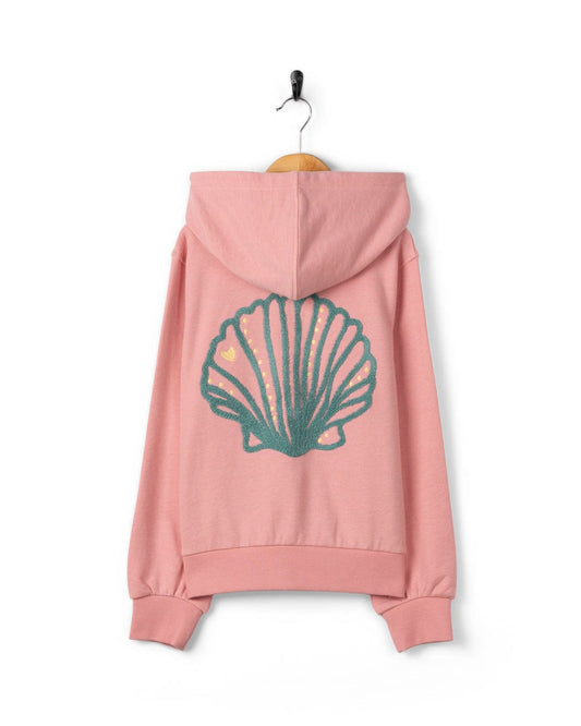 Norie Kids Zip Hoodie in Pink