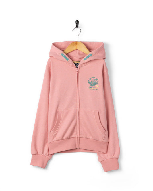 Norie Kids Zip Hoodie in Pink