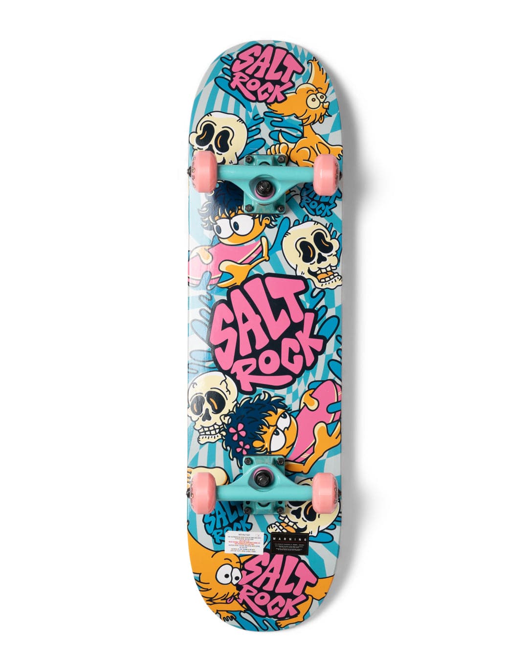 Lush Waves Skateboard in Blue