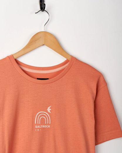 Journey - Recycled Womens Short Sleeve T-Shirt - Peach