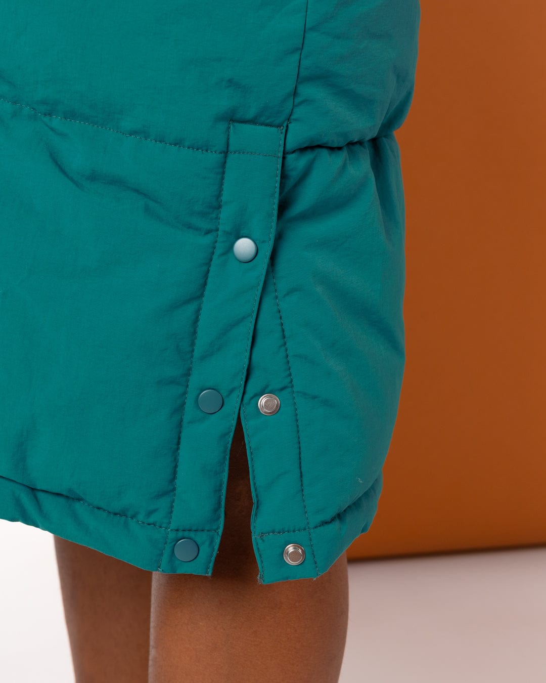 Tahoe - Womens Longline Padded Coat - Teal