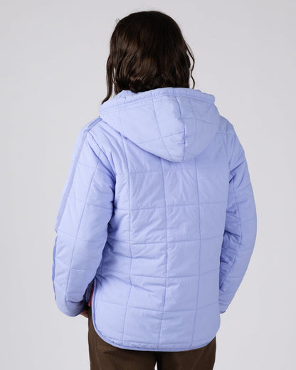 Montana Womens Pop Water Resistant Jacket In Light Blue