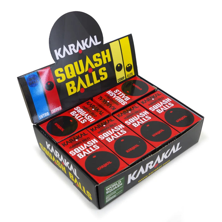 Karakal Red Dot Squash Balls (2 pack)