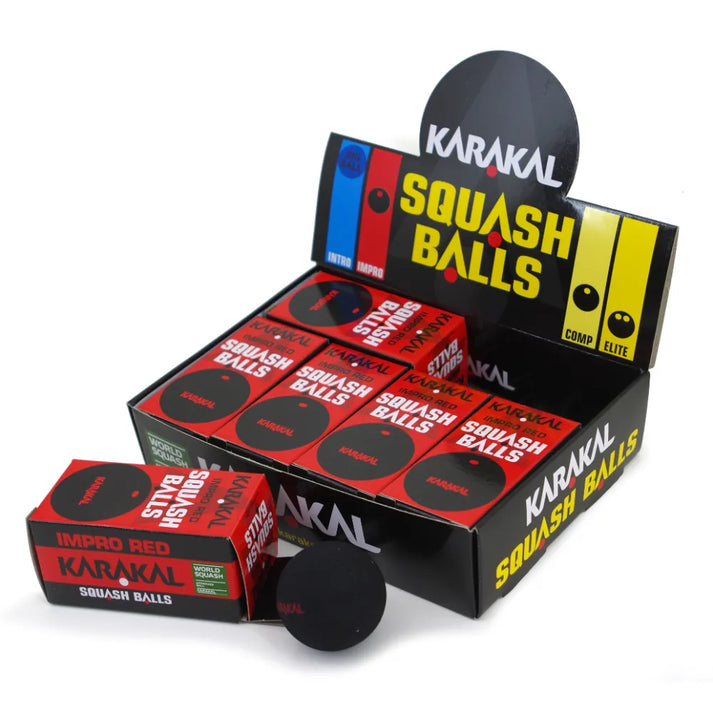 Karakal Red Dot Squash Balls (2 pack)