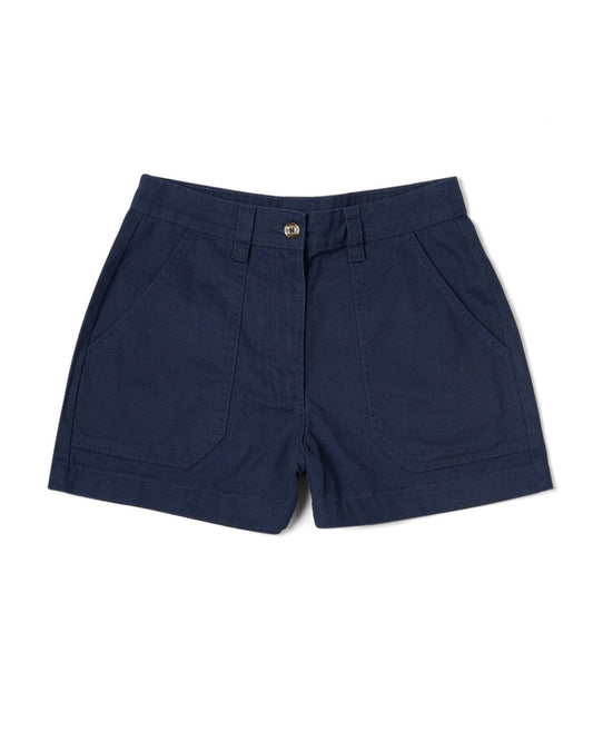 Liesl - Womens Chino Shorts - Blue/Navy