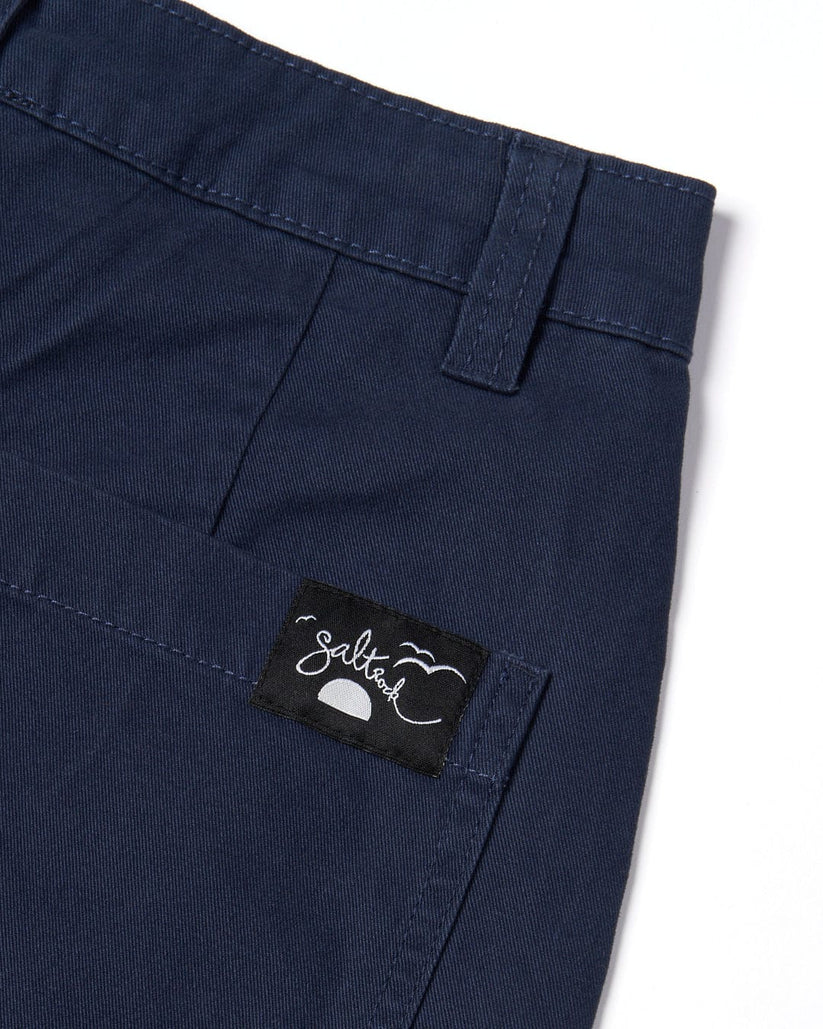 Liesl - Womens Chino Shorts - Blue/Navy