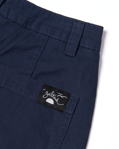 Liesl - Womens Chino Shorts - Blue/Navy