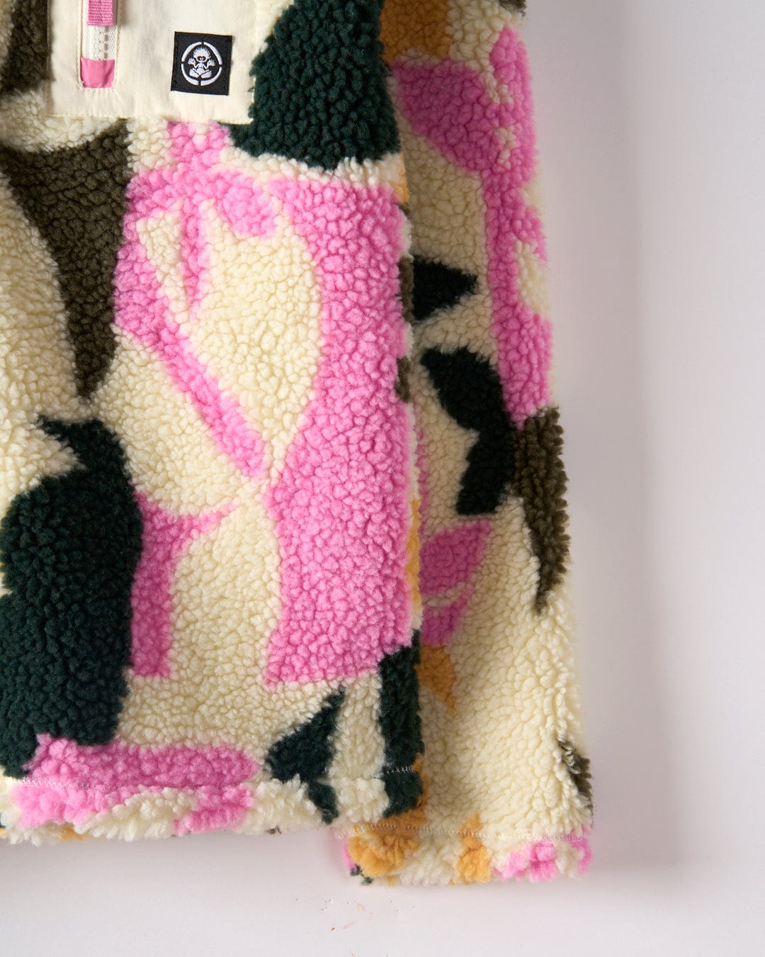 Lizi - Kids Recycled Borg 1/4 Fleece - Multi