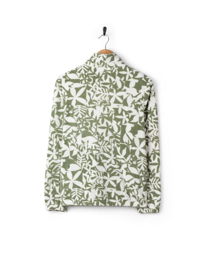 Balance Womens Zip Fleece in Light Green