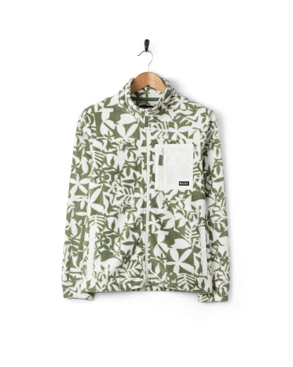 Balance Womens Zip Fleece in Light Green