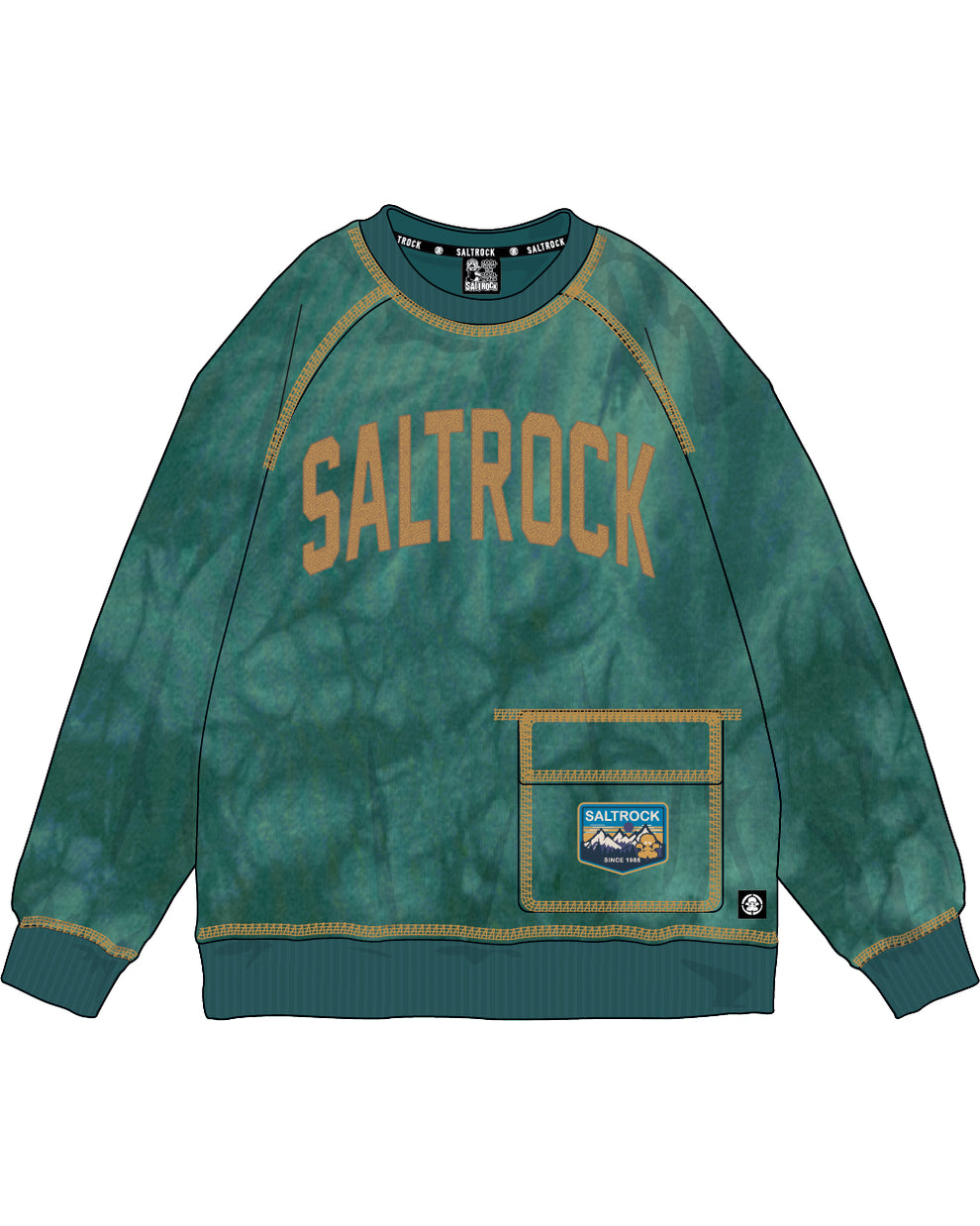 Looking Td - Sweat - DARK TEAL