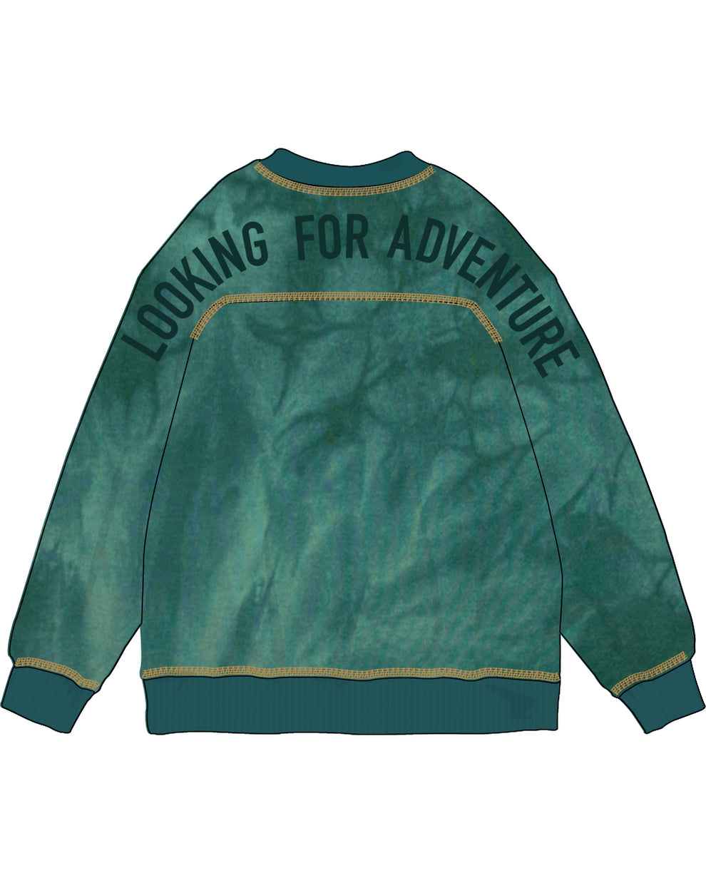 Looking Td - Sweat - DARK TEAL