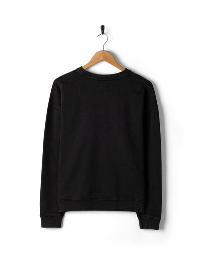 Eclipse - Womens Oversized Sweat Shirt - Black