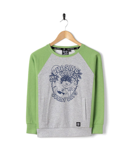 Chasing Waves - Kids Sweat Top